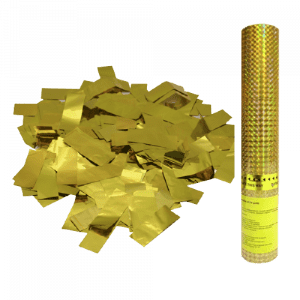 Пневмохлопушка «Пневмохлопушка в пластиковой тубе Золотое конфетти 30 см»